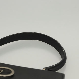 Salvatore Ferragamo Double Gancini Top Handle Bag Saffiano Leather