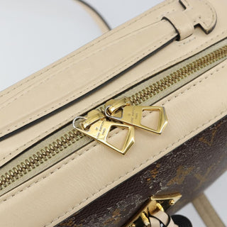 Louis Vuitton Saintonge Handbag Monogram Canvas with Leather