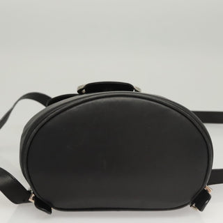 Salvatore Ferragamo Gancini Flap Drawstring Backpack Leather