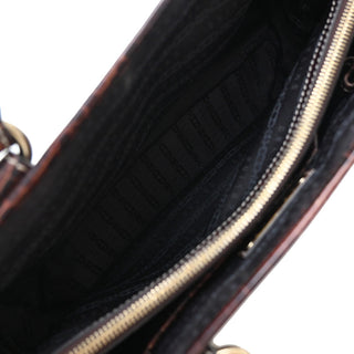 Celine Boogie Satchel Leather