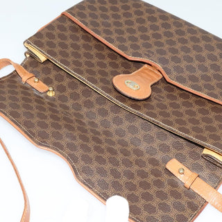 Celine Macadam Shoulder Bag PVC Leather