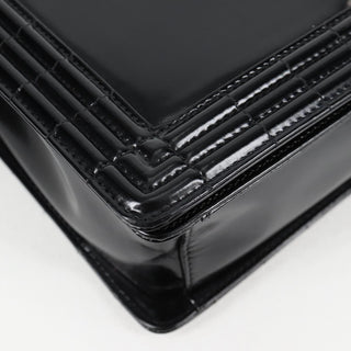 Chanel Reverso Boy Flap Bag Patent