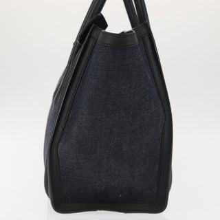 Celine Luggage Bag Denim and leather