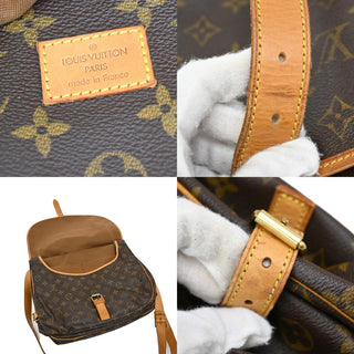 Louis Vuitton Saumur Handbag Monogram Canvas
