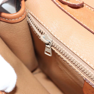 Celine Vintage Macadam Shoulder Bag Canvas