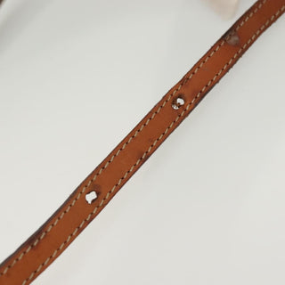 Celine Vintage Macadam Shoulder Bag Canvas and Leather