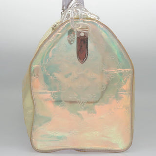 Louis Vuitton Keepall Bandouliere Bag Limited Edition Monogram Prism PVC
