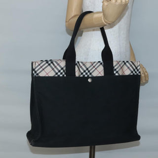Burberry Nova Check Tote canvas check pattern