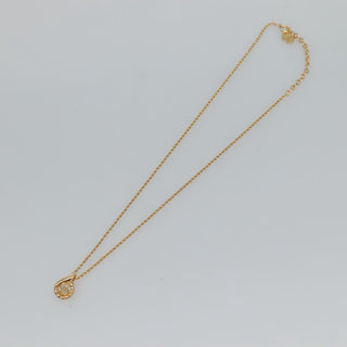 Christian Dior CD Logo necklace Metal