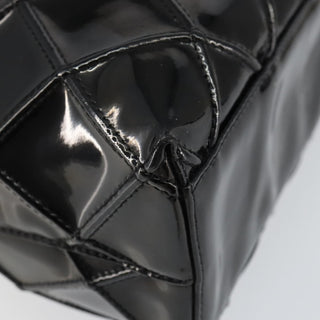 Chanel Vintage CC Lock Flap Shoulder Bag Quilted Patent