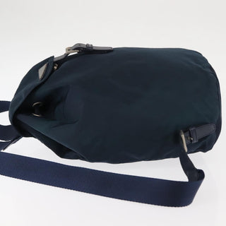 Prada Buckle Backpack Quilted Tessuto