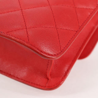 Chanel CC Box Flap Bag Quilted Caviar