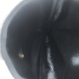 Chanel CC Logo Micro Matelasse Shoulder Bag Pouch Canvas