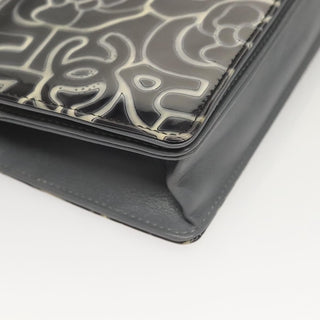 Chanel Wallet on Chain Camellia Patent