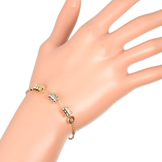 Bvlgari B.Zero1 Three Station Soft Bracelet 18K Tricolor Gold
