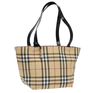 Burberry Nova Check Tote canvas check pattern