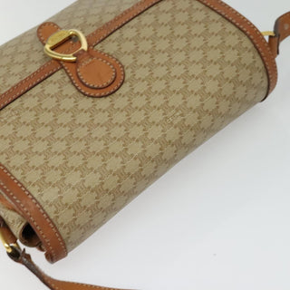 Celine Macadam Shoulder Bag PVC Leather