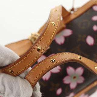 Louis Vuitton Papillon Handbag Limited Edition Cherry Blossom Monogram