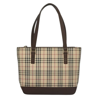 Burberry Nova Check Tote canvas check pattern