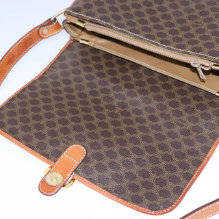 Celine Macadam Shoulder Bag PVC Leather