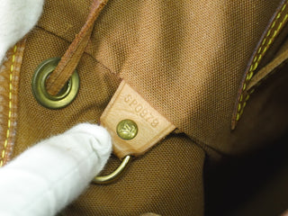 Louis Vuitton Vintage Montsouris Backpack Monogram Canvas