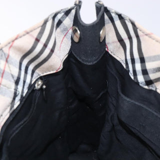 Burberry Nova Check Tote canvas check pattern