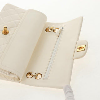 Chanel Vintage Classic Double Flap Bag Quilted Lambskin