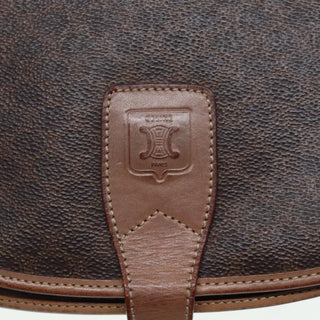 Celine Macadam Shoulder Bag PVC Leather