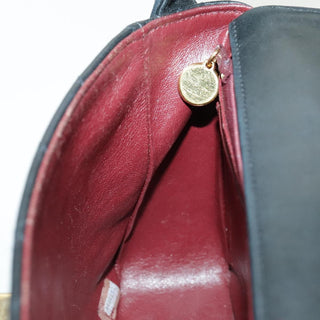 Chanel Vintage CC Pushlock Flap Bag Quilted Lambskin