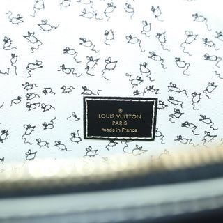 Louis Vuitton Alma Souple Handbag Limited Edition Grace Coddington Catogram Canvas and Calfskin