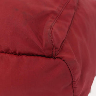 Prada Front Pocket Buckle Backpack Re-Nylon and Shearling