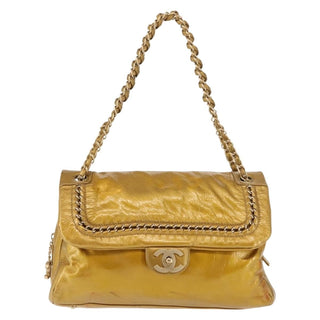 Chanel Luxe Ligne Flap Bag Patent