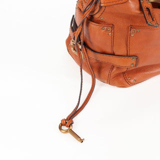 Chloe Paddington Lock Hobo Leather