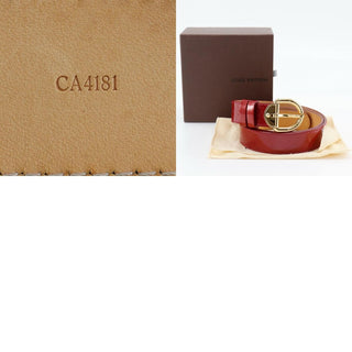 Louis Vuitton Ceinture Belt Monogram Vernis