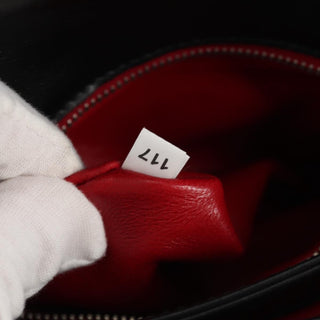 Prada Grommet Chain Flap Shoulder Bag Tessuto with Soft Calf