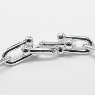 Tiffany & Co. HardWear Graduated Link Earrings Sterling Silver