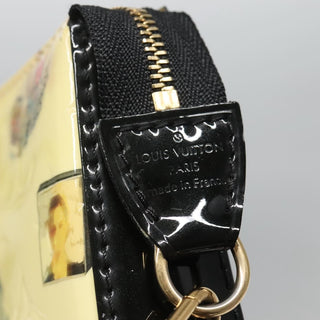 Louis Vuitton Pochette Accessoires NM Limited Edition Stickers Monogram Vernis