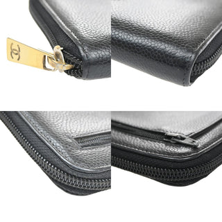 Chanel Timeless CC Zipped Wallet Caviar