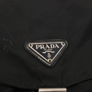 Prada Double Front Pocket Backpack Tessuto