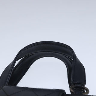 Chanel Vintage CC Turnlock Satchel Leather