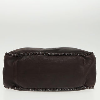 Chanel Vintage Chain Around Shoulder Bag Leather