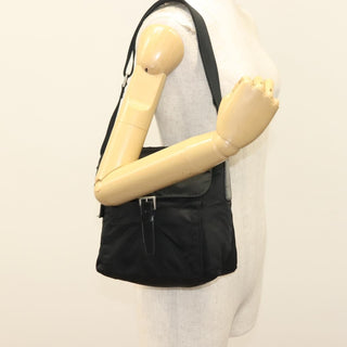 Prada Buckle Messenger Bag Tessuto