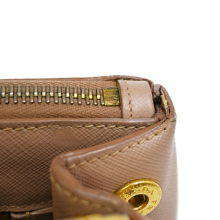Prada Galleria Double Zip Tote Leather
