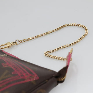 Louis Vuitton Pochette Accessoires Limited Edition Christmas Animation Monogram Canvas