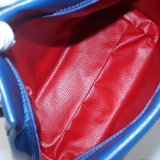 Celine Circle Logo Handbag Leather