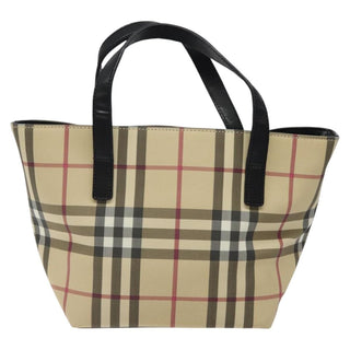 Burberry Nova Check Tote canvas check pattern