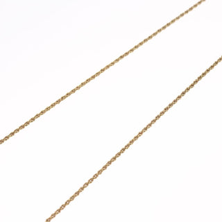 Christian Dior CD Pendant Necklace Gold-plated