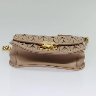 Miu Miu Chain Flap Crossbody Bag Matelasse Leather
