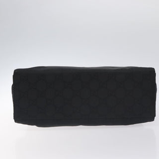 Gucci Vintage Bamboo Handle Tote GG Nylon