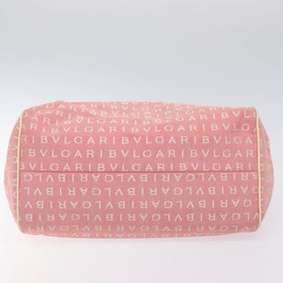 Bvlgari B.Zero1 Logomania Bag Canvas with Leather